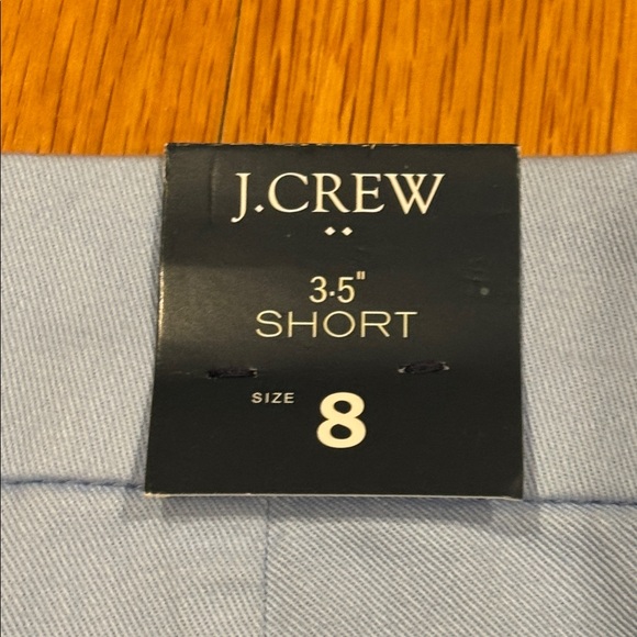 J. Crew Women's Sky Blue / Grey Shorts. New with tags - Picture 4 of 4